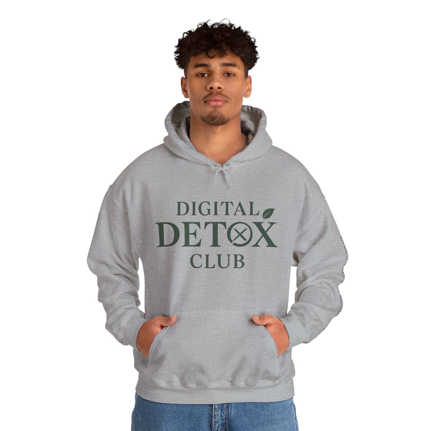 Digital Detox Club Hoodie – Mindfulness Streetwear for Intentional Living