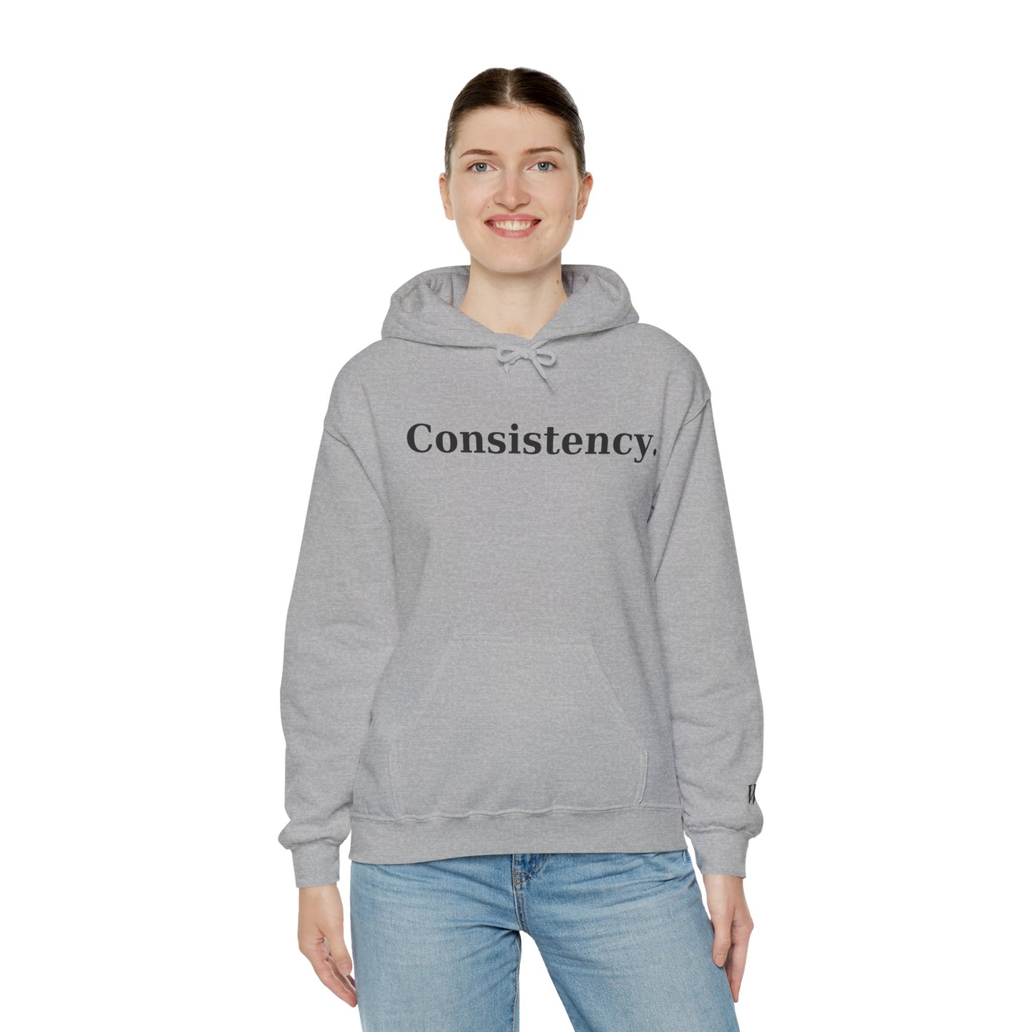 Consistency Hoodie – Motivational Gym Streetwear