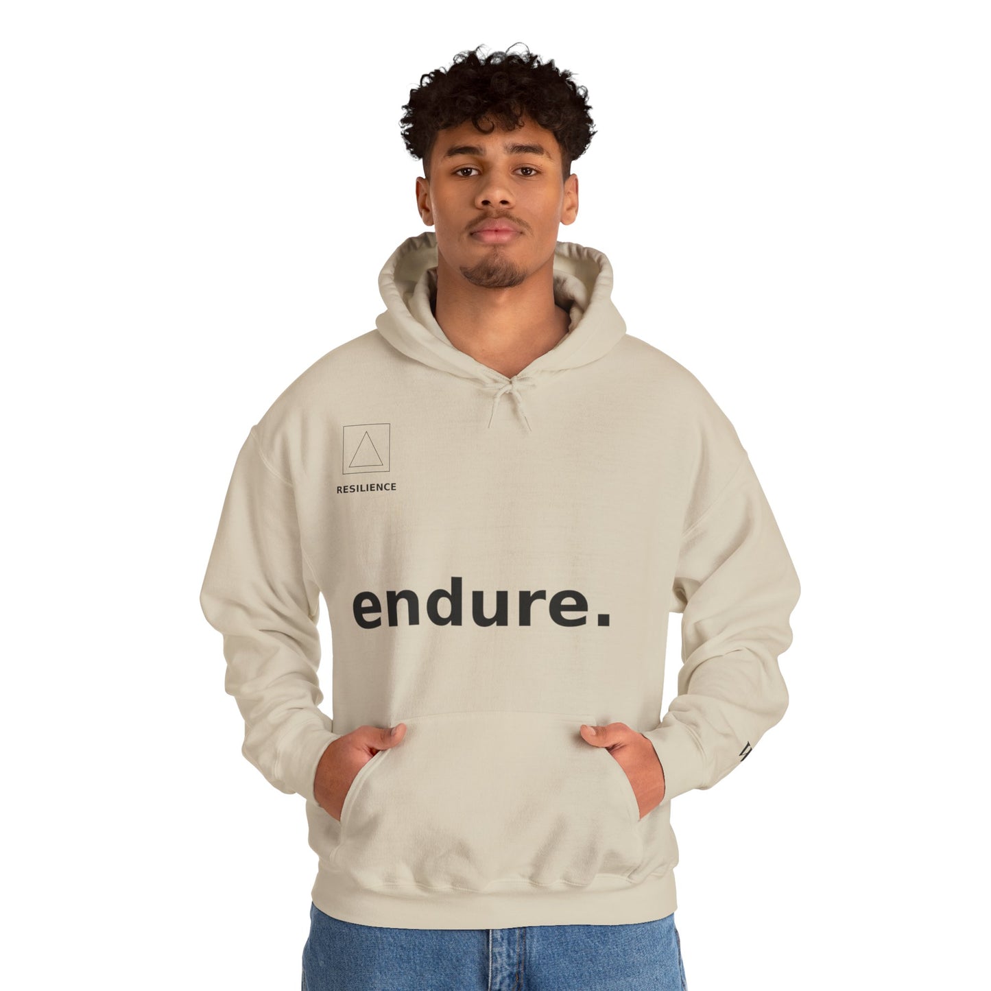 ENDURE Hoodie – Motivational Resilience Streetwear