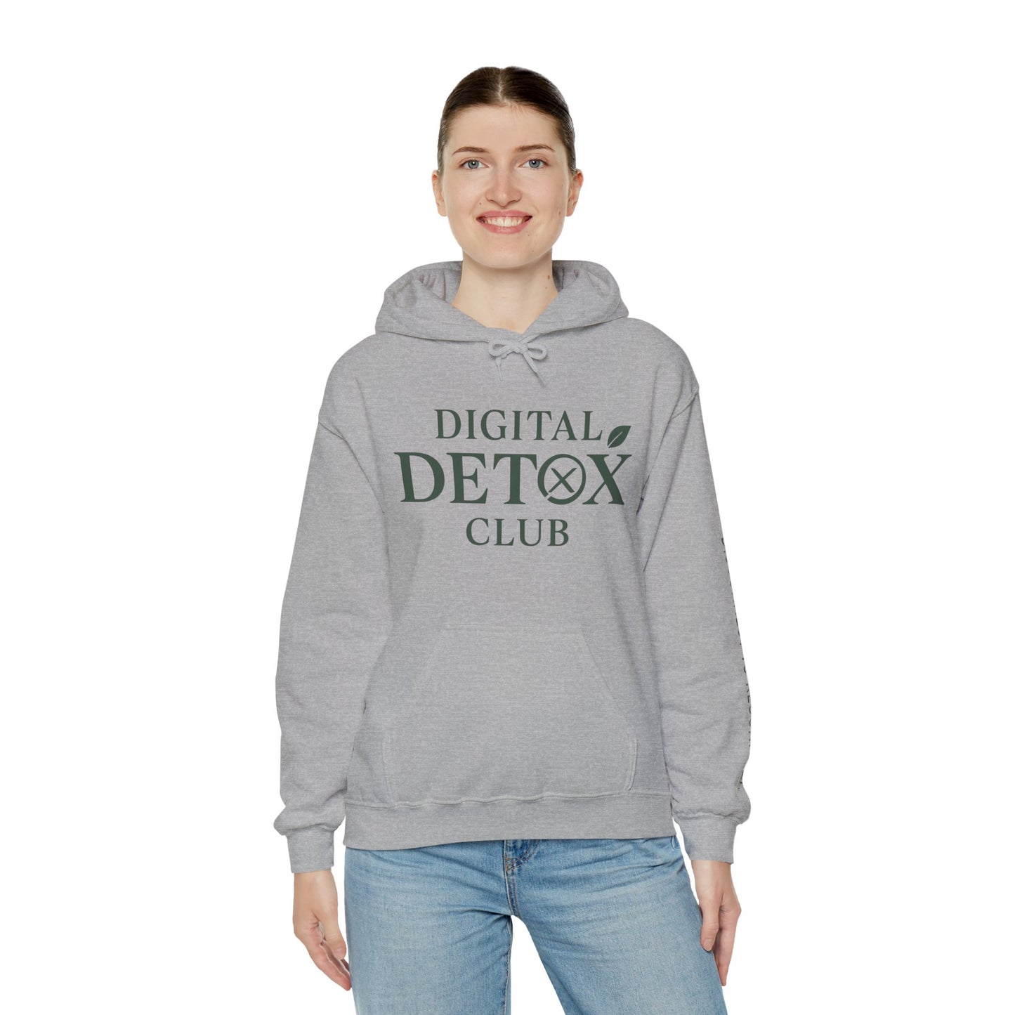 Digital Detox Club Hoodie – Mindfulness Streetwear for Intentional Living