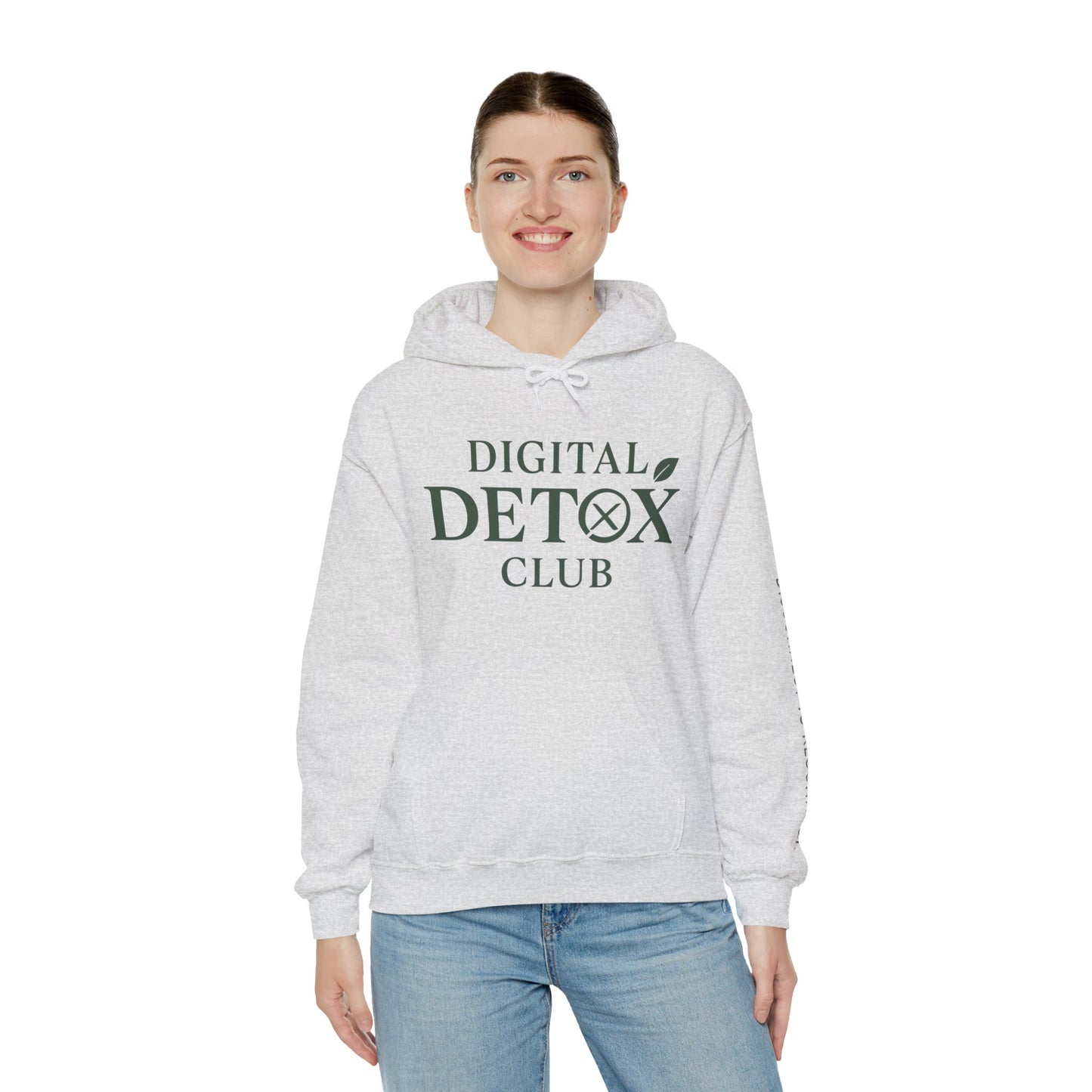 Digital Detox Club Hoodie – Mindfulness Streetwear for Intentional Living