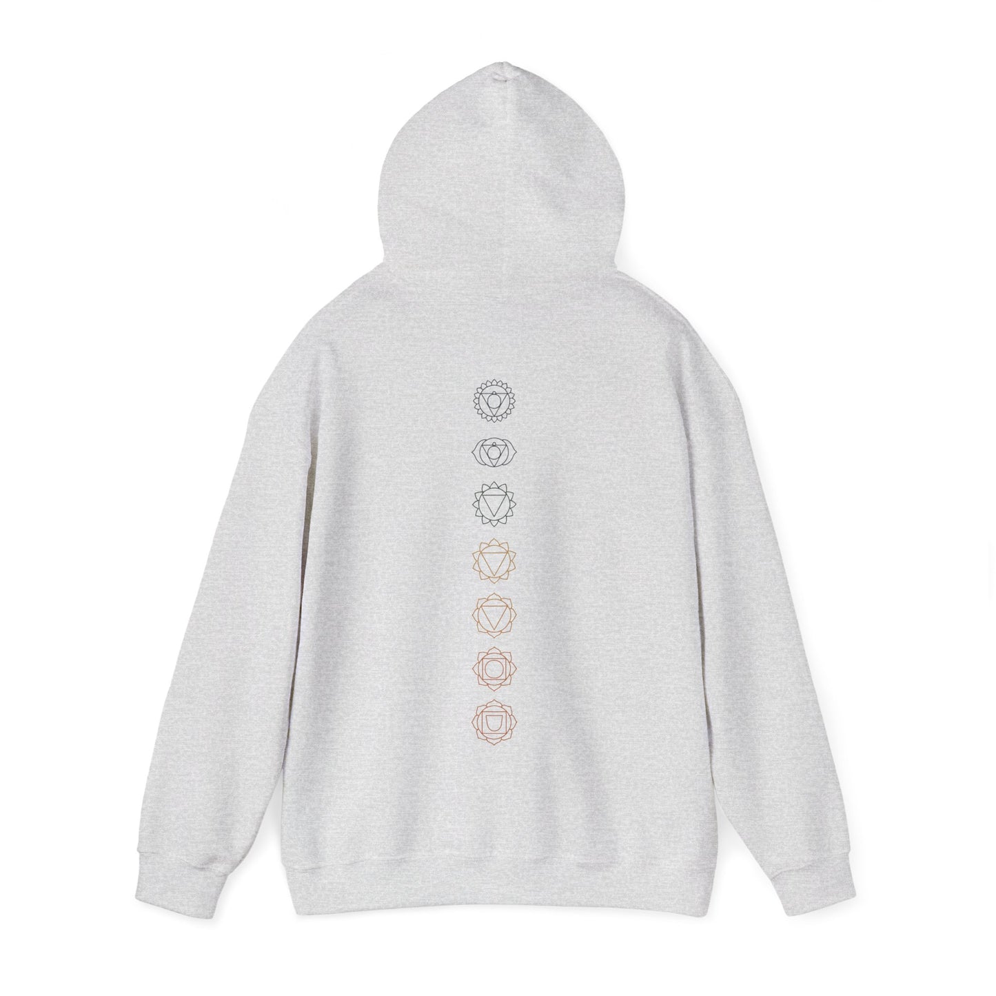 Conscious Flow Hoodie – Chakra Alignment Mindfulness Streetwear