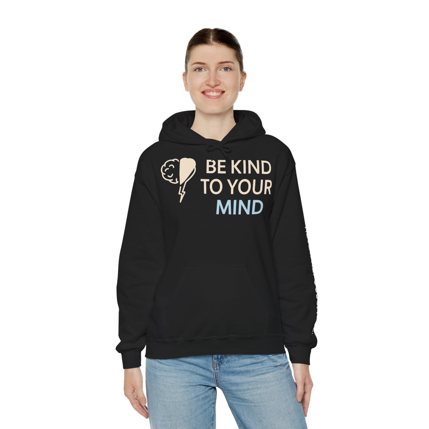 Be Kind to Your Mind – Cozy Mental Wellness Hoodie